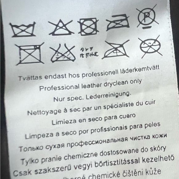 Part Two Leather Jacket - Size 8 - Picture 6 of 6